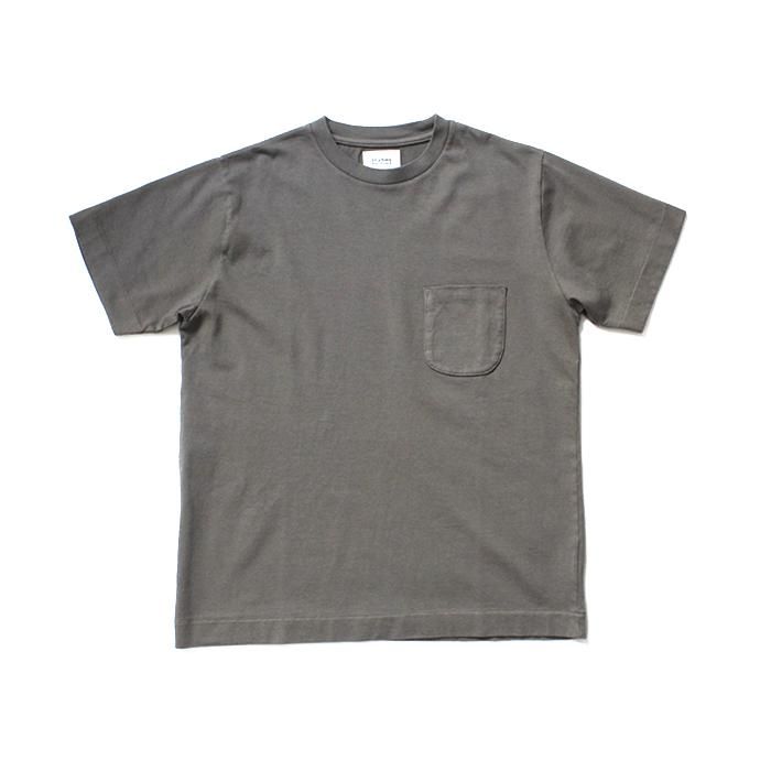 141374368 blurhms ROOTSTOCK / Extra Soft Standard Pocket Tee BHS-RKSS18005 - Ash Olive 01