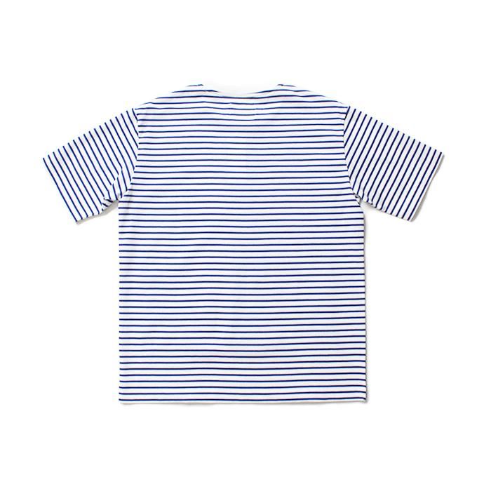 141385458 STILL BY HAND / CS0791 ボーダーTシャツ - White x Blue 02