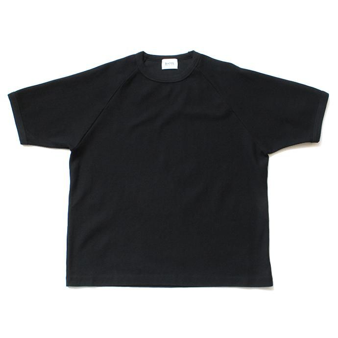 141509532 blurhms ROOTSTOCK / New Rough & Smooth Thermal Raglan Tee BHS-RKSS19008 - Black 02