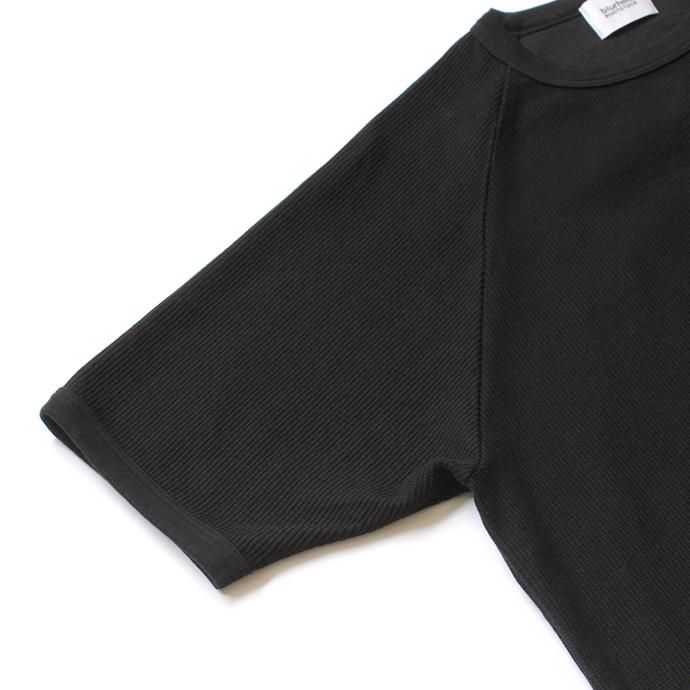 141509532 blurhms ROOTSTOCK / New Rough & Smooth Thermal Raglan Tee BHS-RKSS19008 - Black 02