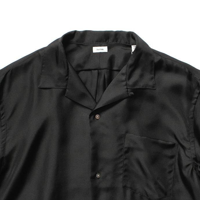 141551506 blurhms / Silk Open-Collar Shirt BHS-19SS023 - Black<img class='new_mark_img2' src='//img.shop-pro.jp/img/new/icons47.gif' style='border:none;display:inline;margin:0px;padding:0px;width:auto;' /> 02