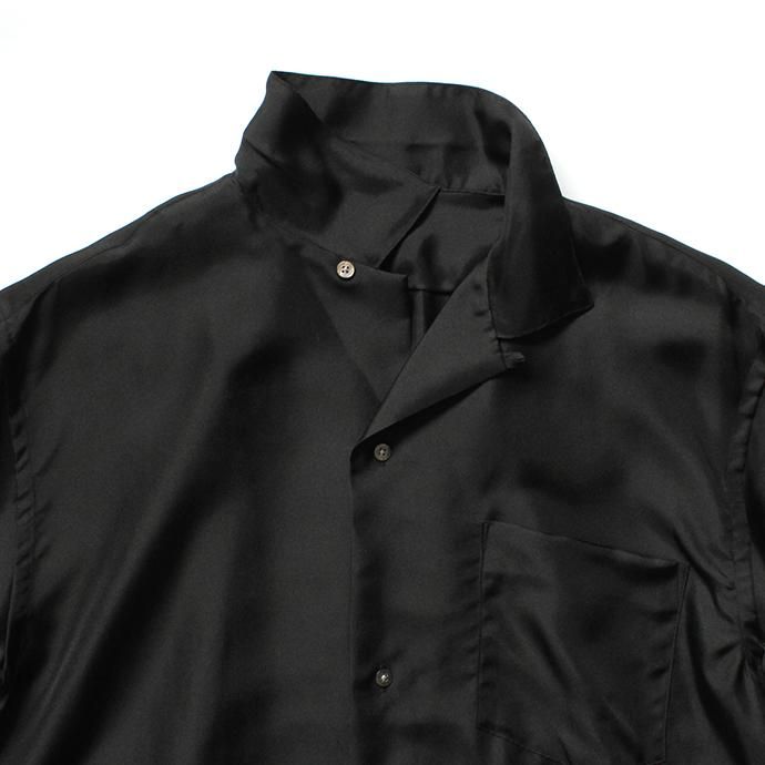 141551506 blurhms / Silk Open-Collar Shirt BHS-19SS023 - Black<img class='new_mark_img2' src='//img.shop-pro.jp/img/new/icons47.gif' style='border:none;display:inline;margin:0px;padding:0px;width:auto;' /> 02