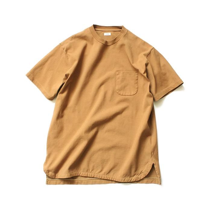 141608615 blurhms / Super Hard Twisted Pocket Long Tee BHS-19SS028 - Camel 01