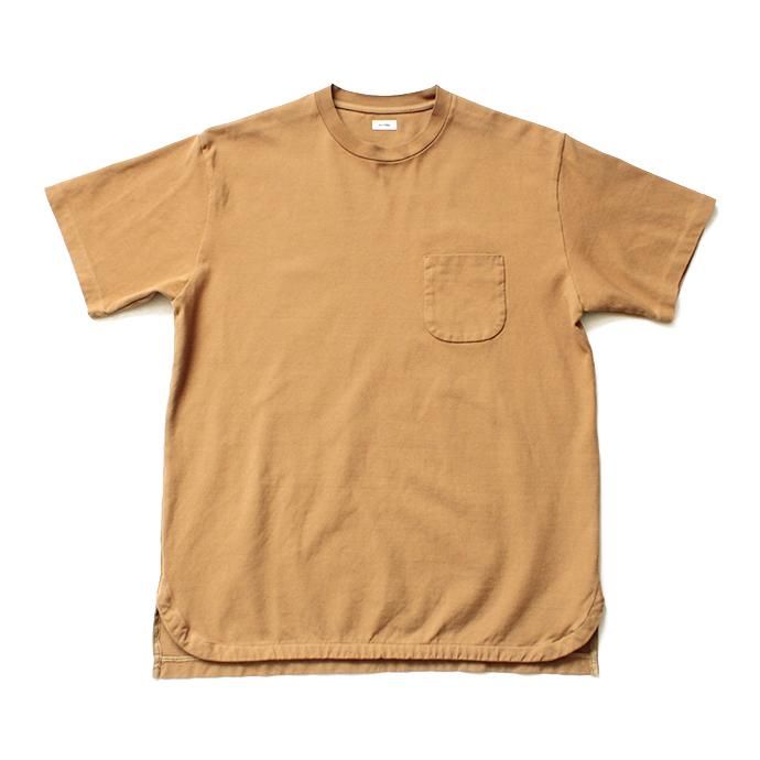 141608615 blurhms / Super Hard Twisted Pocket Long Tee BHS-19SS028 - Camel 02