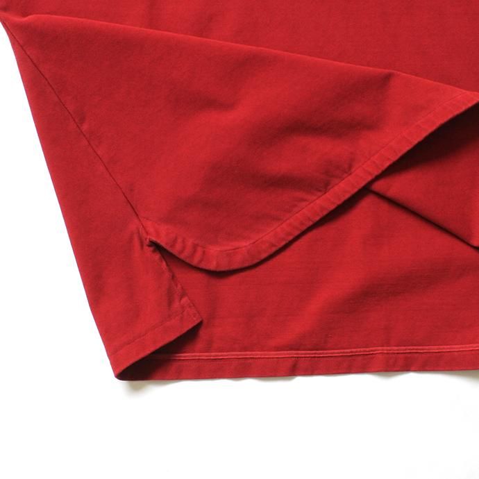 141608619 blurhms / Super Hard Twisted Pocket Long Tee BHS-19SS028 - Deep Red 02
