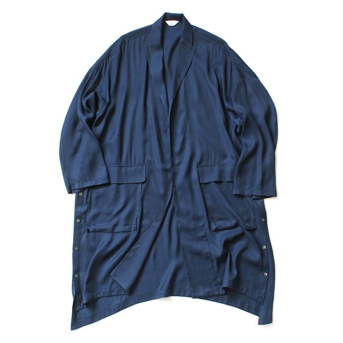 141710898 THEE(シー)/ oversize gown PV-SH-03 オーバーサイズガウン Navy 01