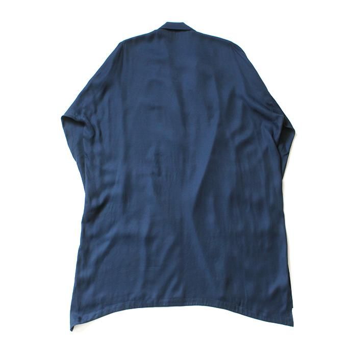 141710898 THEE(シー)/ oversize gown PV-SH-03 オーバーサイズガウン Navy 02