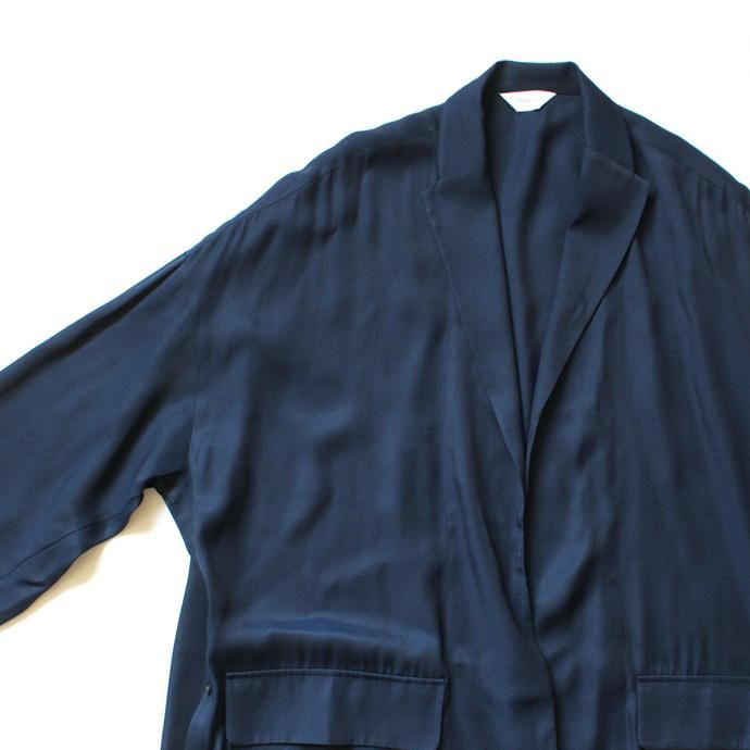 141710898 THEE(シー)/ oversize gown PV-SH-03 オーバーサイズガウン Navy 02