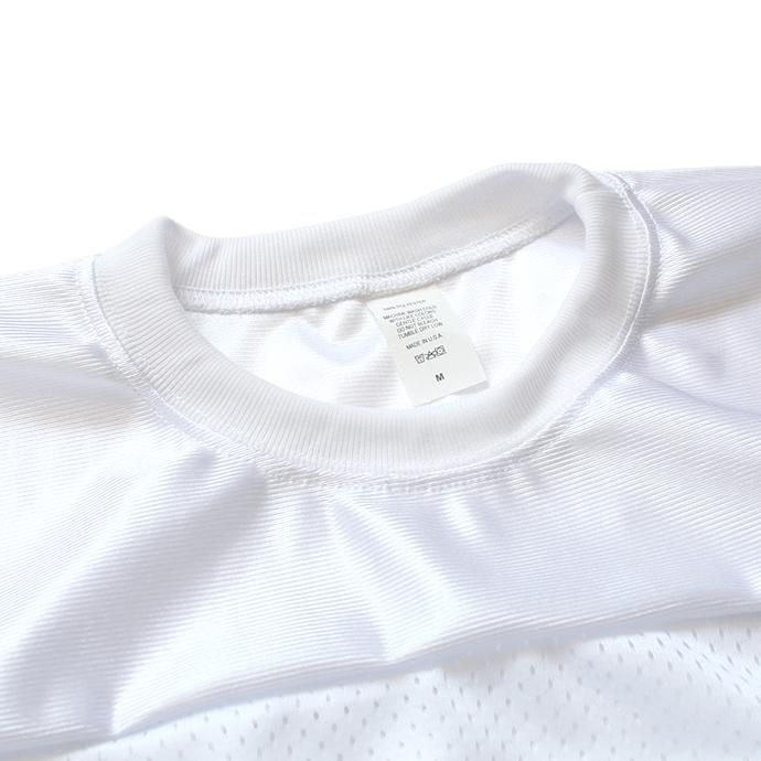 141713378 mushroom / Walter フットボールTシャツ - White 02