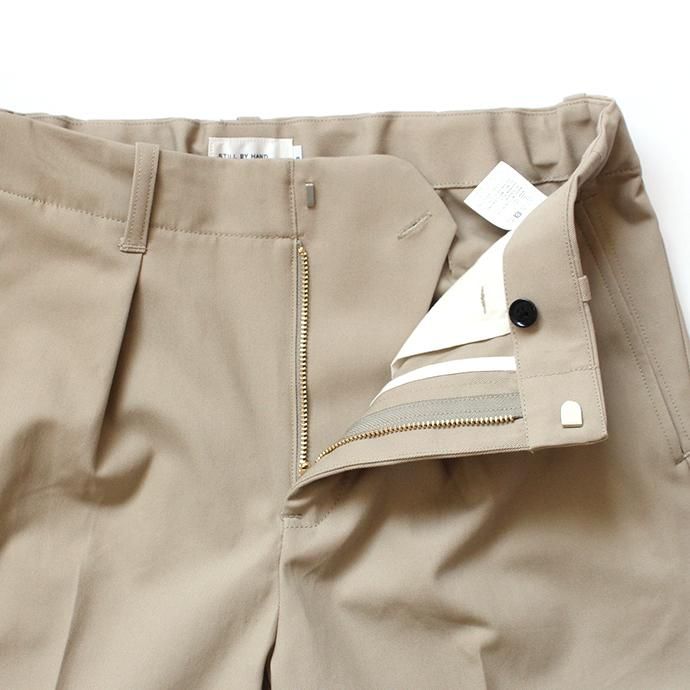 142048533 STILL BY HAND / PT0791 イージースラックス - Beige 02
