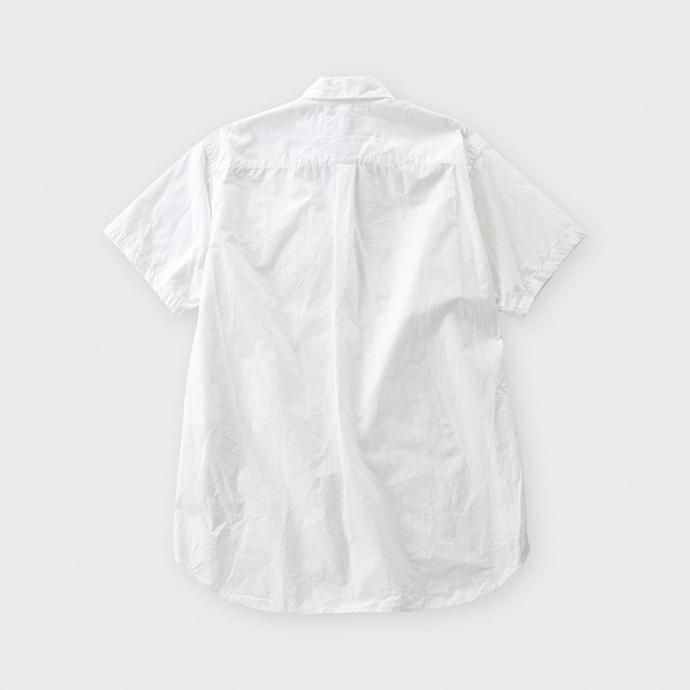 142145944 WISLOM / FRANCESC 半袖シャツ - POPLIN ホワイト 02