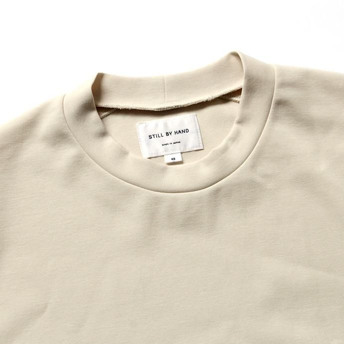 142462665 STILL BY HAND / CS0392 ダンボールニットS/Sカットソー - Ecru 02