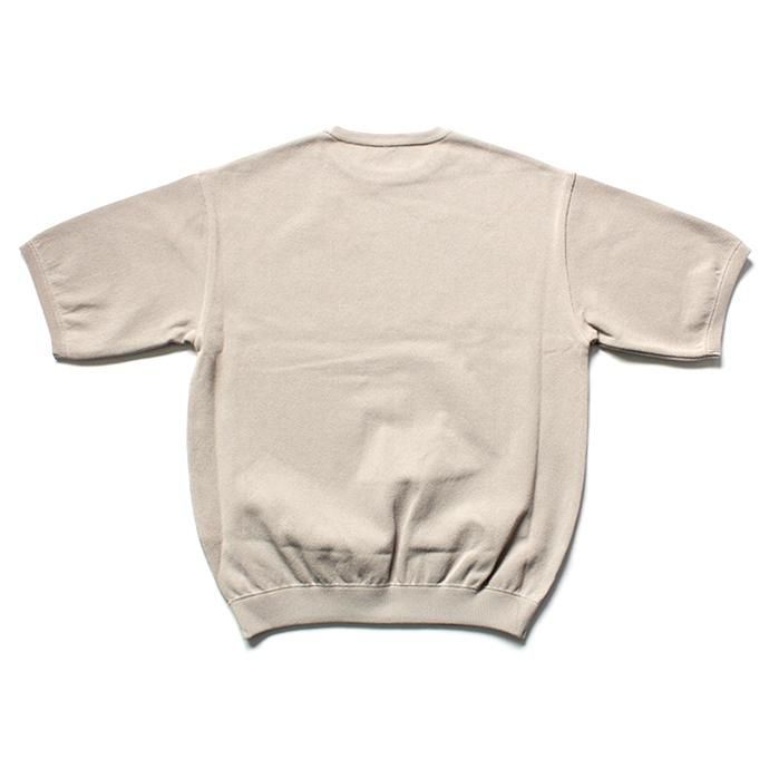 142488911 crepuscule / S/S knit 半袖ニット 1901-006 - Beige 02