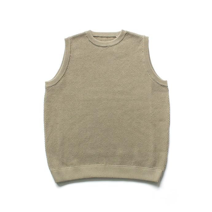 142489336 crepuscule / moss stitch vest 鹿の子ニットベスト 1901-007 - Greybeige<img class='new_mark_img2' src='//img.shop-pro.jp/img/new/icons47.gif' style='border:none;display:inline;margin:0px;padding:0px;width:auto;' /> 01