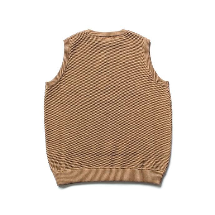 142489371 crepuscule / moss stitch vest 鹿の子ニットベスト 1901-007 - Brown<img class='new_mark_img2' src='//img.shop-pro.jp/img/new/icons47.gif' style='border:none;display:inline;margin:0px;padding:0px;width:auto;' /> 02