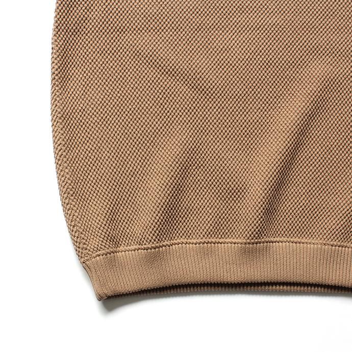 142489371 crepuscule / moss stitch vest 鹿の子ニットベスト 1901-007 - Brown<img class='new_mark_img2' src='//img.shop-pro.jp/img/new/icons47.gif' style='border:none;display:inline;margin:0px;padding:0px;width:auto;' /> 02