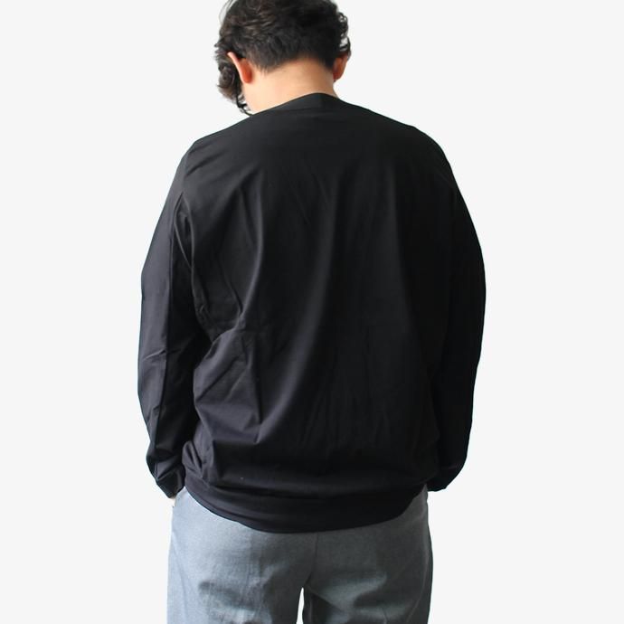 142556622 smoothday / メンズ 60/2 テクノラマ天竺 Vネックカーディガン SN-T056-002 - スモークミント 02