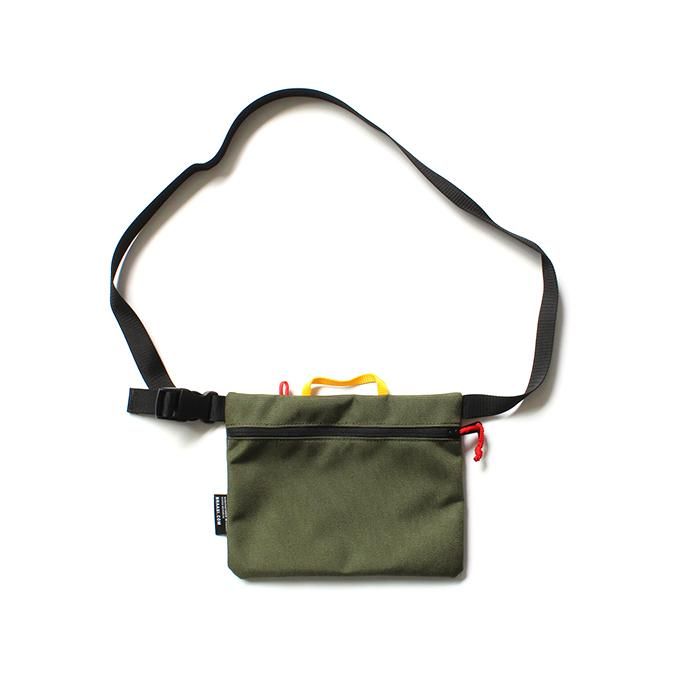 142605285 BRAASI INDUSTRY / POUCHE/SACOCHE - khaki サコッシュ カーキ 01