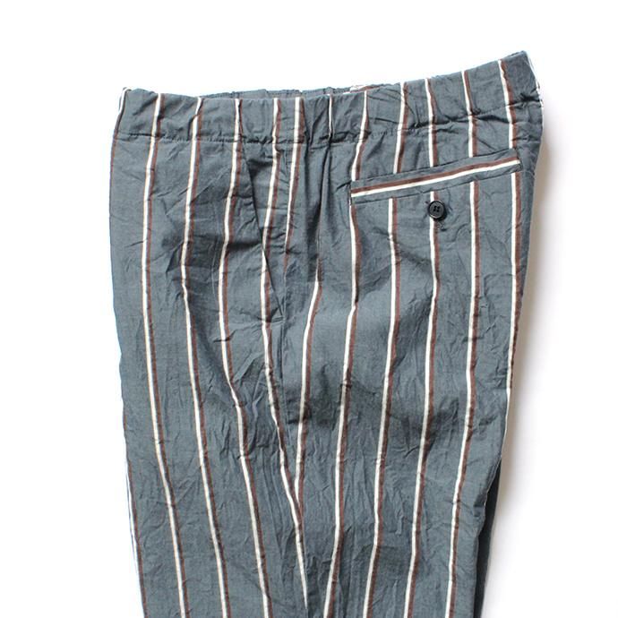 142785972 STILL BY HAND / PT0192 パジャマパンツ - Grey Stripe 02
