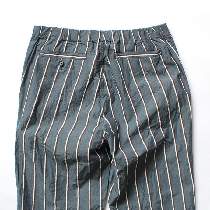 142785972 STILL BY HAND / PT0192 パジャマパンツ - Grey Stripe 02