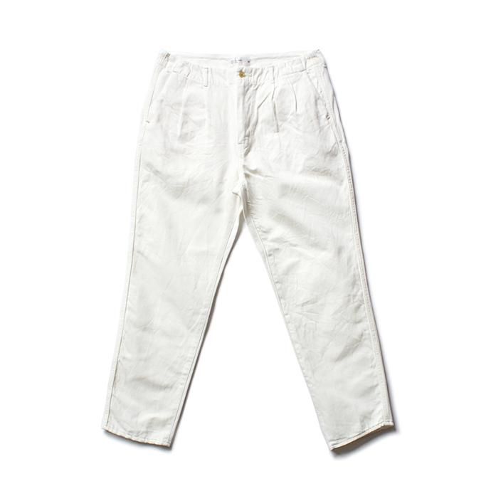 142786151 STILL BY HAND / DN0192 リネン混デニムパンツ - Off White 02