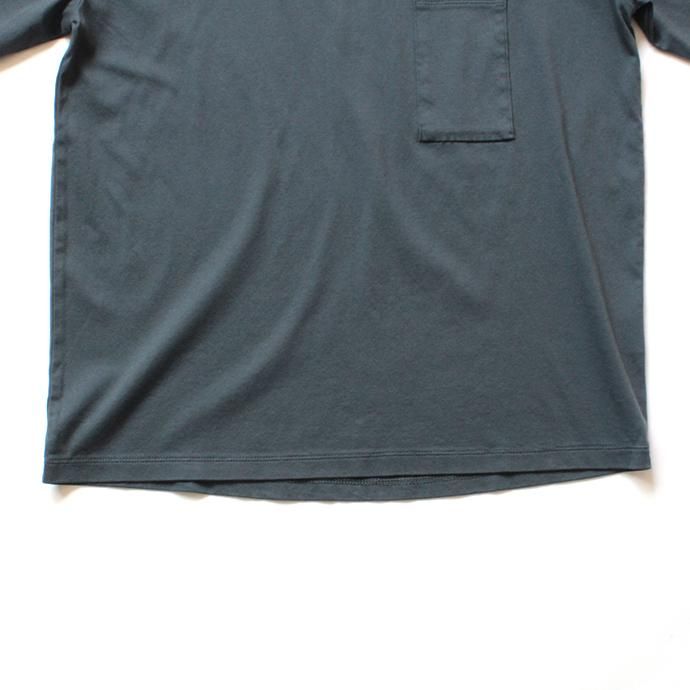 142818521 STILL BY HAND / CS0492 スムース素材Tシャツ - Charcoal 02