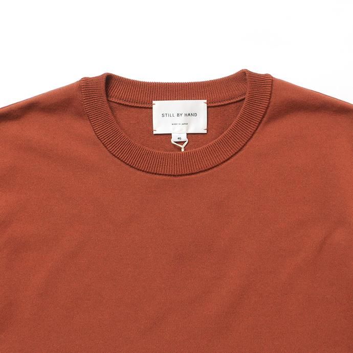142818691 STILL BY HAND / KN0192 ニットTシャツ - Brick 02