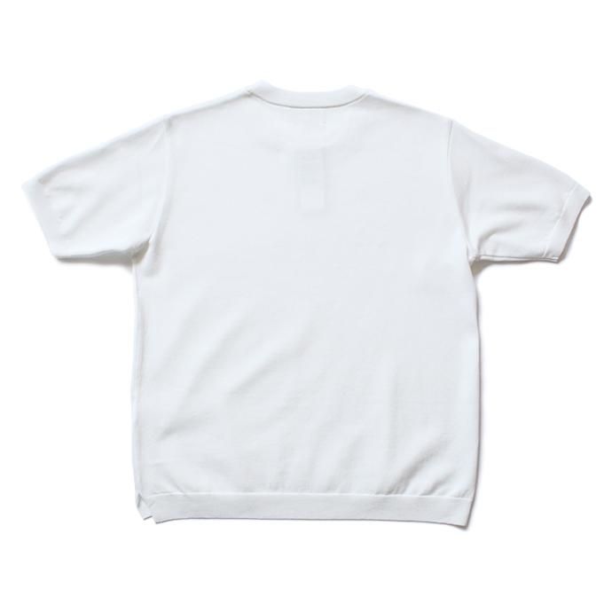 142818709 STILL BY HAND / KN0192 ニットTシャツ - Off White 02
