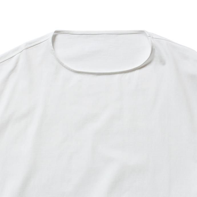 142827963 smoothday / ユニセックス 60/2 テクノラマ天竺 オーバーサイズ 7分袖Tシャツ SN-T005-002 - オフホワイト 02
