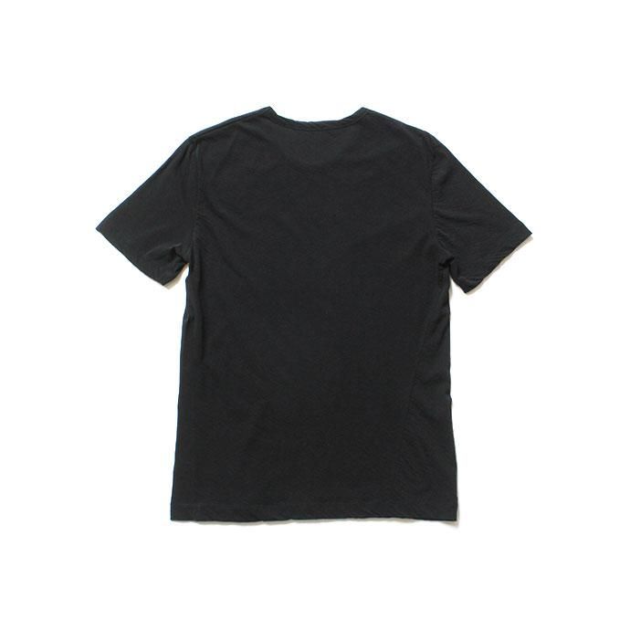 142828556 smoothday / 80/1 メンズ コズモラマ ハイゲージ天竺 クルーネックTシャツ SN-T050-001 - ブラック 02