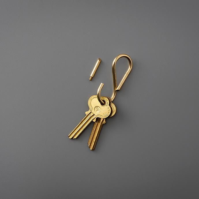 143266875 CANDY DESIGN & WORKS / Bill CHW-06 キーリング - Brass 02