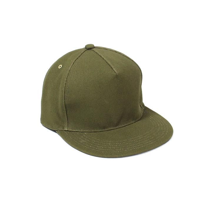 143277996 Trad Marks / Basic Cap CV ベーシックキャップ キャンバス - Olive 01