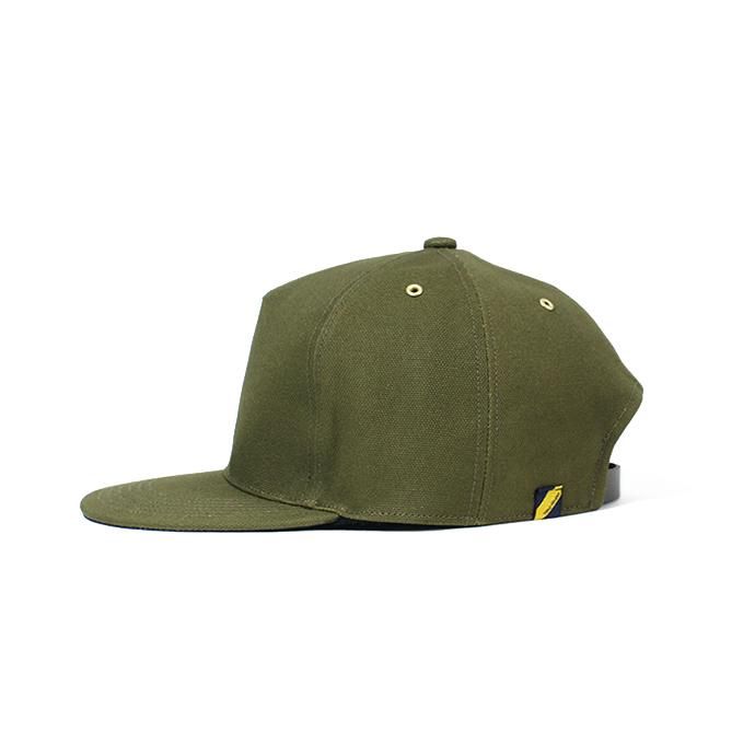 143277996 Trad Marks / Basic Cap CV ベーシックキャップ キャンバス - Olive 02