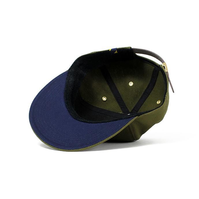 143277996 Trad Marks / Basic Cap CV ベーシックキャップ キャンバス - Olive 02
