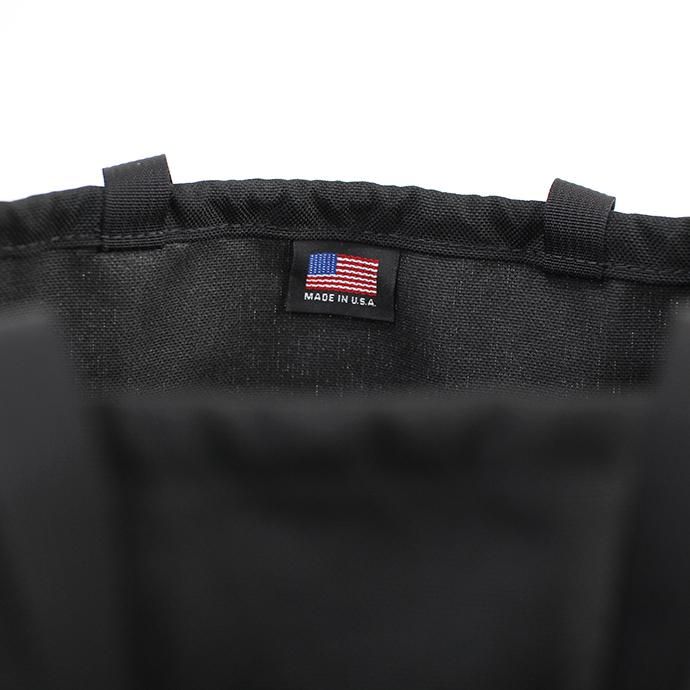143396957 This is... / Cordura Drawstring Shoulder Bag コーデュラドローストリングショルダーバッグ - ブラック 02