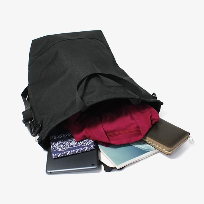 143396997 This is... / Cordura Drawstring Shoulder Bag コーデュラドローストリングショルダーバッグ - ロイヤルブルー 02