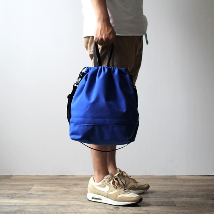 143397051 This is... / Cordura Drawstring Shoulder Bag コーデュラドローストリングショルダーバッグ - ベージュ 02