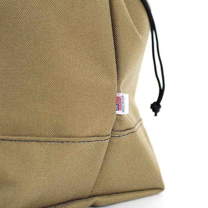 143397051 This is... / Cordura Drawstring Shoulder Bag コーデュラドローストリングショルダーバッグ - ベージュ 02