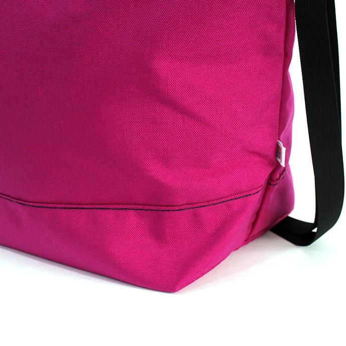 143397097 This is... / Cordura Drawstring Shoulder Bag コーデュラドローストリングショルダーバッグ - ローズピンク 02