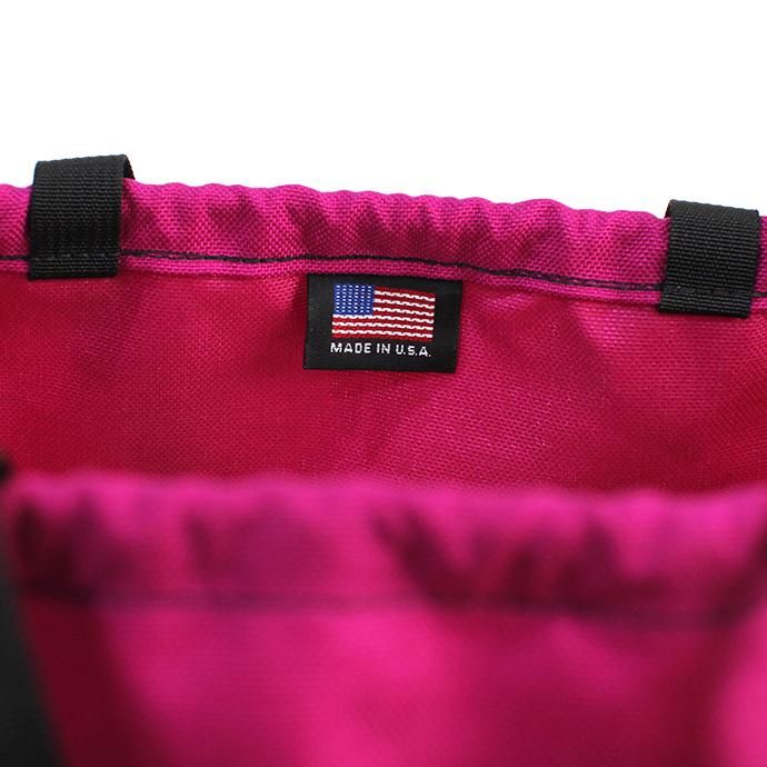 143397097 This is... / Cordura Drawstring Shoulder Bag コーデュラドローストリングショルダーバッグ - ローズピンク 02