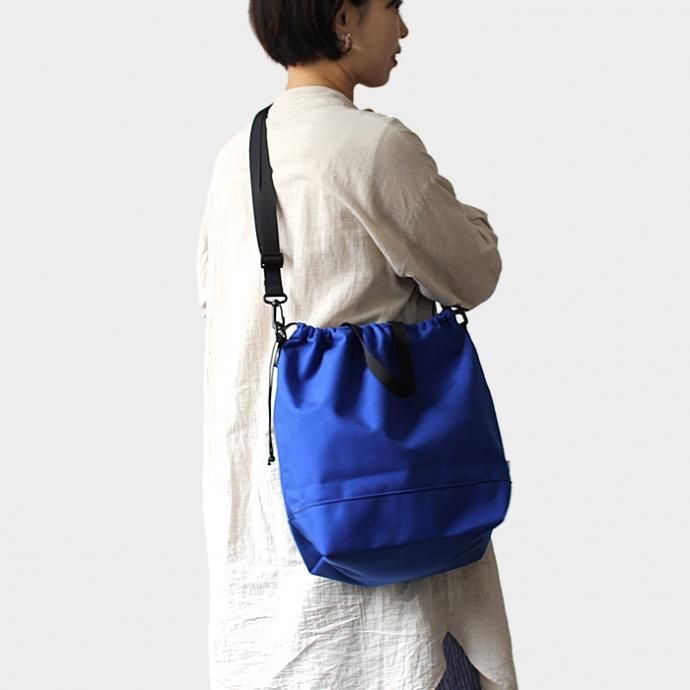 143397097 This is... / Cordura Drawstring Shoulder Bag コーデュラドローストリングショルダーバッグ - ローズピンク 02