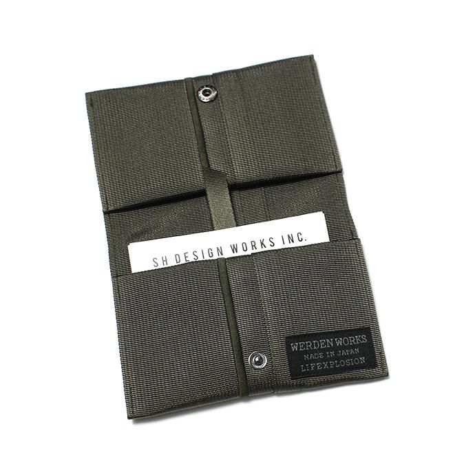 143426795 WERDENWORKS / BIZ CARD CASE - Olive 02