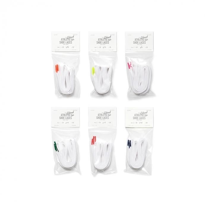 143583028 This is... / All-Cotton Athletic Shoelaces - Colored Tips コットンシューレース カラーチップ - 3サイズ・6色 01