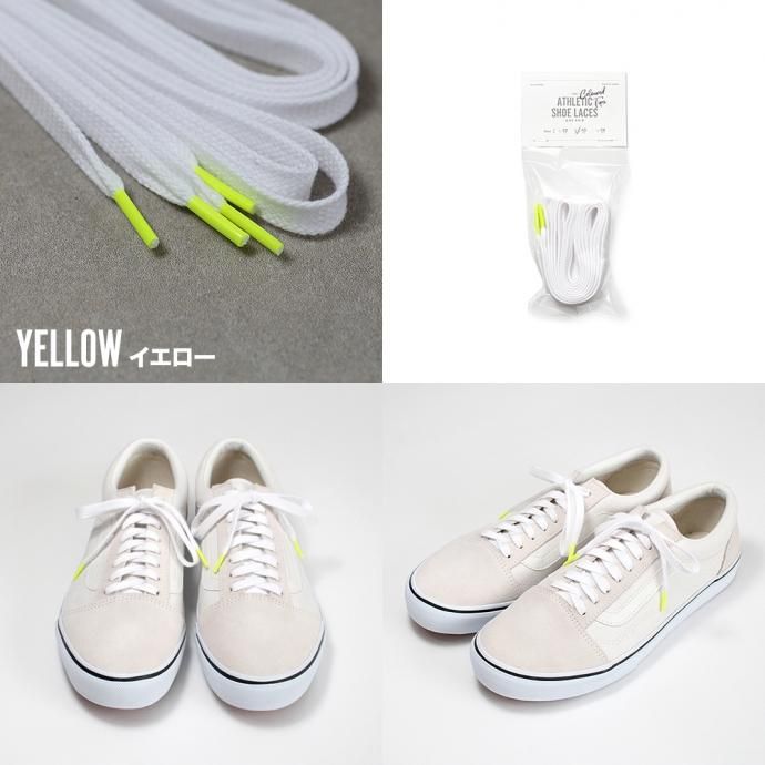 143583028 This is... / All-Cotton Athletic Shoelaces - Colored Tips コットンシューレース カラーチップ - 3サイズ・6色 02