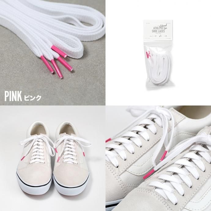143583028 This is... / All-Cotton Athletic Shoelaces - Colored Tips コットンシューレース カラーチップ - 3サイズ・6色 02