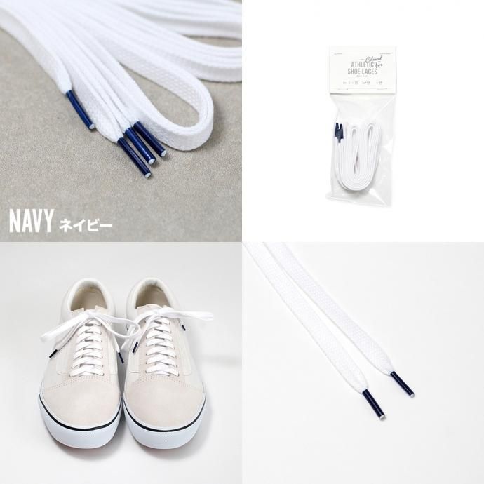 143583028 This is... / All-Cotton Athletic Shoelaces - Colored Tips コットンシューレース カラーチップ - 3サイズ・6色 02