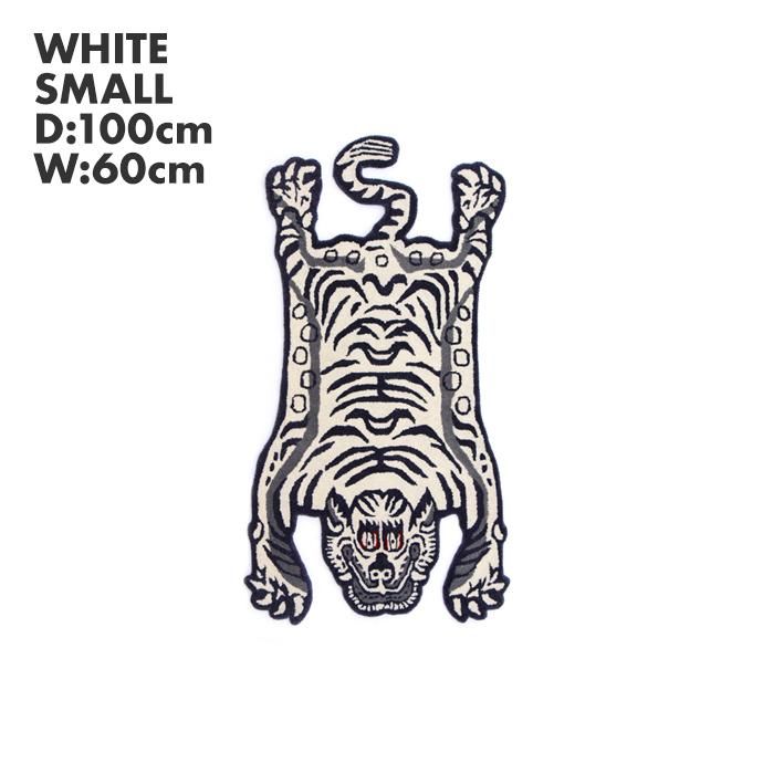144033447 Tibetan Tiger Rug チベタンタイガーラグ ホワイト Sサイズ<img class='new_mark_img2' src='//img.shop-pro.jp/img/new/icons47.gif' style='border:none;display:inline;margin:0px;padding:0px;width:auto;' /> 01