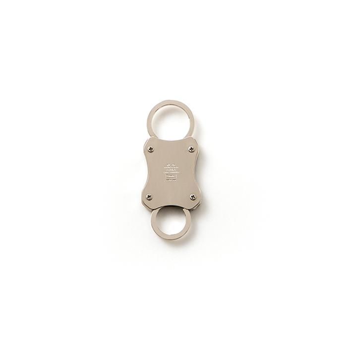 144033814 CANDY DESIGN & WORKS / Wilson CHW-05 スプリング式キーリング - Nickel 01