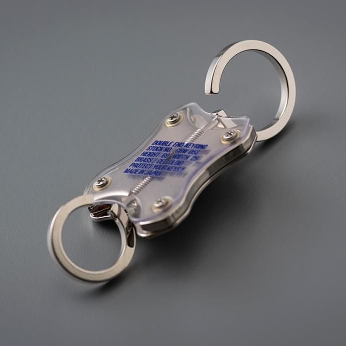 144033885 CANDY DESIGN & WORKS / Wilson CHW-05S スプリング式キーリング - Clear 02