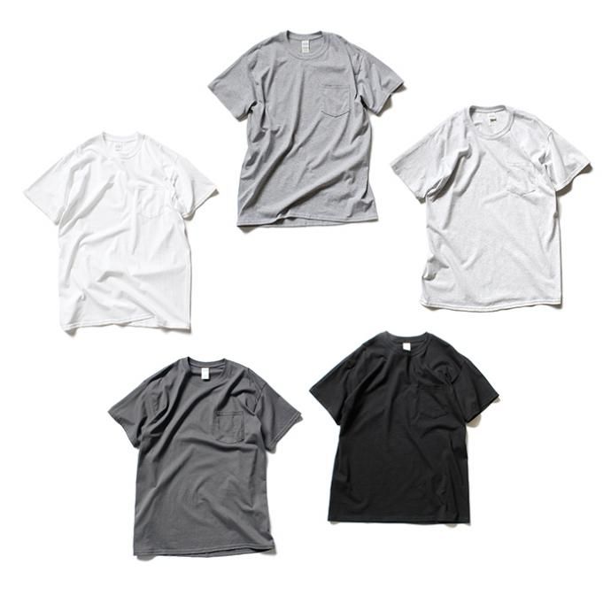 gildan2300 GILDAN / 2300 6.0oz Ultra Cotton Short Sleeve Pocket T-Shirt ウルトラコットン半袖ポケットTシャツ - Charcoal 02